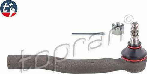 Topran 600 684 - Наконечник рулевой тяги, шарнир autodnr.net