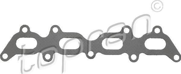 Topran 601 382 - Прокладка, випускний колектор autocars.com.ua