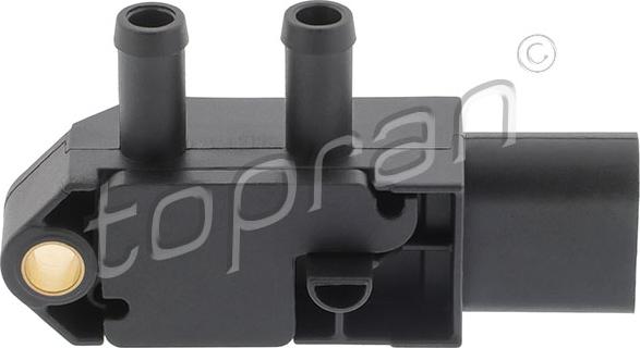 Topran 601 455 - Датчик, тиск вихлопних газів autocars.com.ua