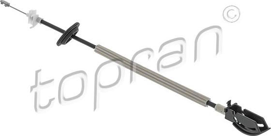 Topran 601 833 - Трос, замок дверей autocars.com.ua