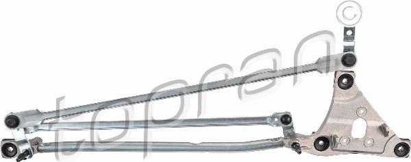 Topran 601 875 - Система тяг і важелів приводу склоочисника autocars.com.ua