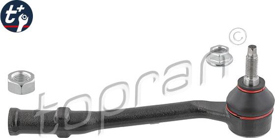 Topran 625 658 - Наконечник рульової тяги, кульовий шарнір autocars.com.ua