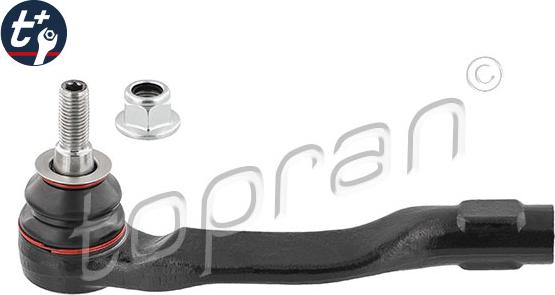 Topran 625 667 - Наконечник рульової тяги, кульовий шарнір autocars.com.ua