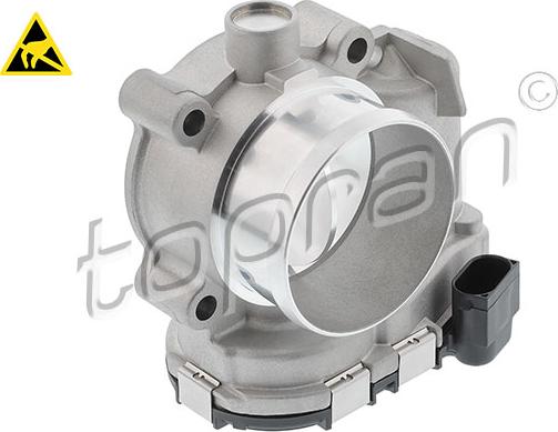 Topran 639 324 - Патрубок дросельної заслінки autocars.com.ua