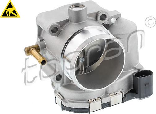 Topran 639 329 - Патрубок дросельної заслінки autocars.com.ua