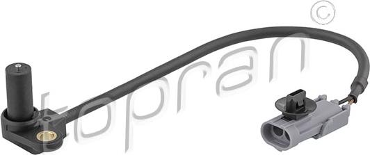 Topran 701 034 - Датчик імпульсів, колінчастий вал autocars.com.ua