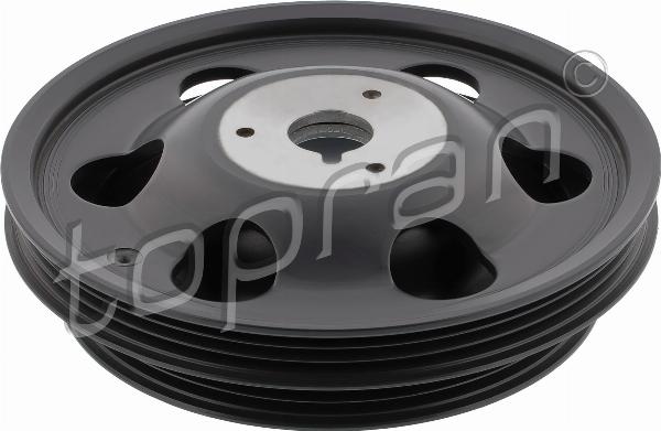 Topran 701 882 - Ремінний шків, колінчастий вал autocars.com.ua