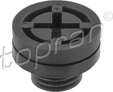 Topran 702 345 - Болт повітряного клапана / вентиль, радіатор autocars.com.ua