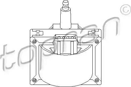 Topran 720 311 - Котушка запалювання autocars.com.ua