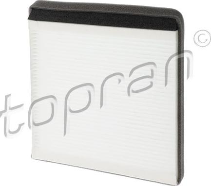 Topran 720 335 - Фільтр, повітря у внутрішній простір autocars.com.ua
