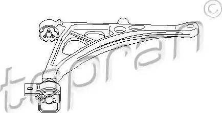 Topran 720773 - Рычаг подвески колеса autodnr.net