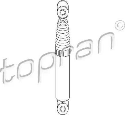 Topran 720853 - Амортизатор avtokuzovplus.com.ua