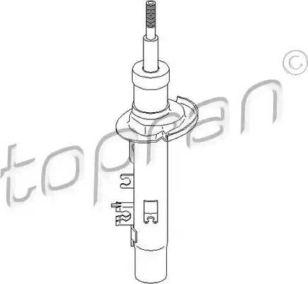 Topran 720 859 - Амортизатор avtokuzovplus.com.ua