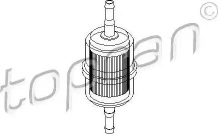 Topran 720 938 - Паливний фільтр autocars.com.ua