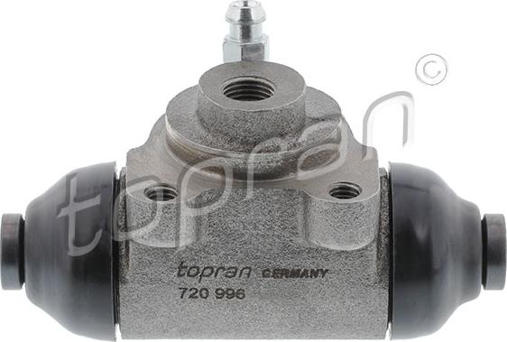 Topran 720 996 - Колесный тормозной цилиндр avtokuzovplus.com.ua