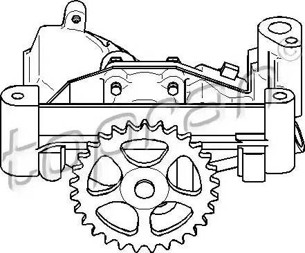 Topran 721 210 - Масляный насос avtokuzovplus.com.ua