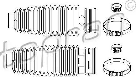 Topran 722 171 - Комплект пыльника, рулевое управление avtokuzovplus.com.ua