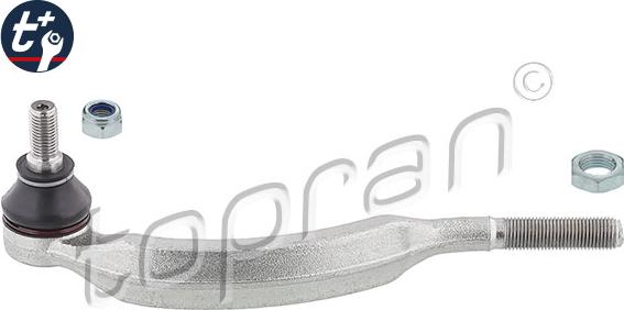 Topran 722 239 - Наконечник рульової тяги, кульовий шарнір autocars.com.ua