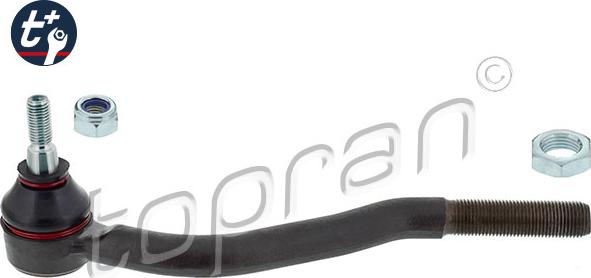 Topran 722 398 - Наконечник рульової тяги, кульовий шарнір autocars.com.ua