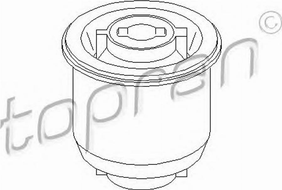 Topran 722 673 586 - Втулка, балка моста avtokuzovplus.com.ua
