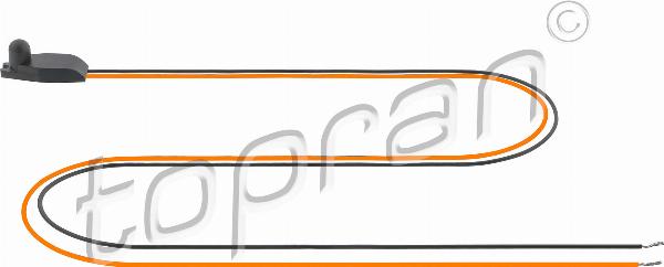 Topran 724 099 - Датчик, зовнішня температура autocars.com.ua
