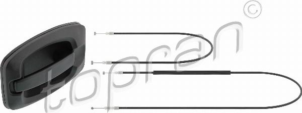 Topran 724 165 - Ручка двері autocars.com.ua