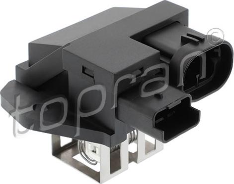 Topran 724 203 - Дополнительный резистор, электромотор - вентилятор радиатора autodnr.net