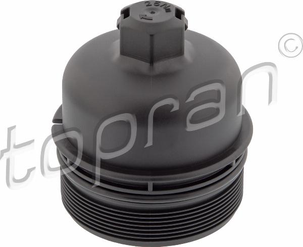 Topran 724 579 - Кришка, корпус масляного фільтра autocars.com.ua