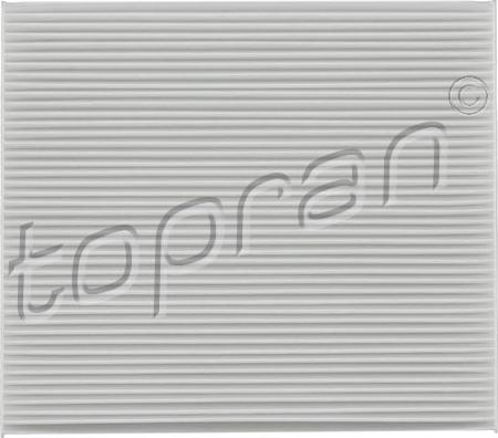 Topran 820 629 - Фільтр, повітря у внутрішній простір autocars.com.ua