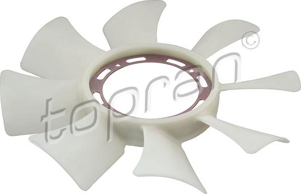Topran 820 647 - Крыльчатка вентилятора, охлаждение двигателя autodnr.net