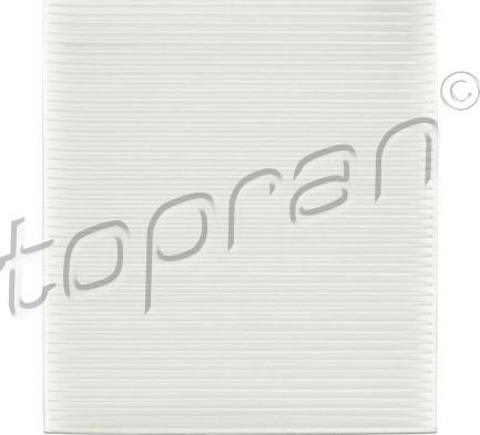 Topran 820 868 - Фільтр, повітря у внутрішній простір autocars.com.ua
