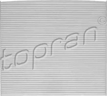 Topran 821 093 - Фільтр, повітря у внутрішній простір autocars.com.ua