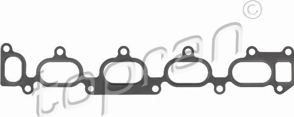 Topran 821 347 - Прокладка, впускний колектор autocars.com.ua