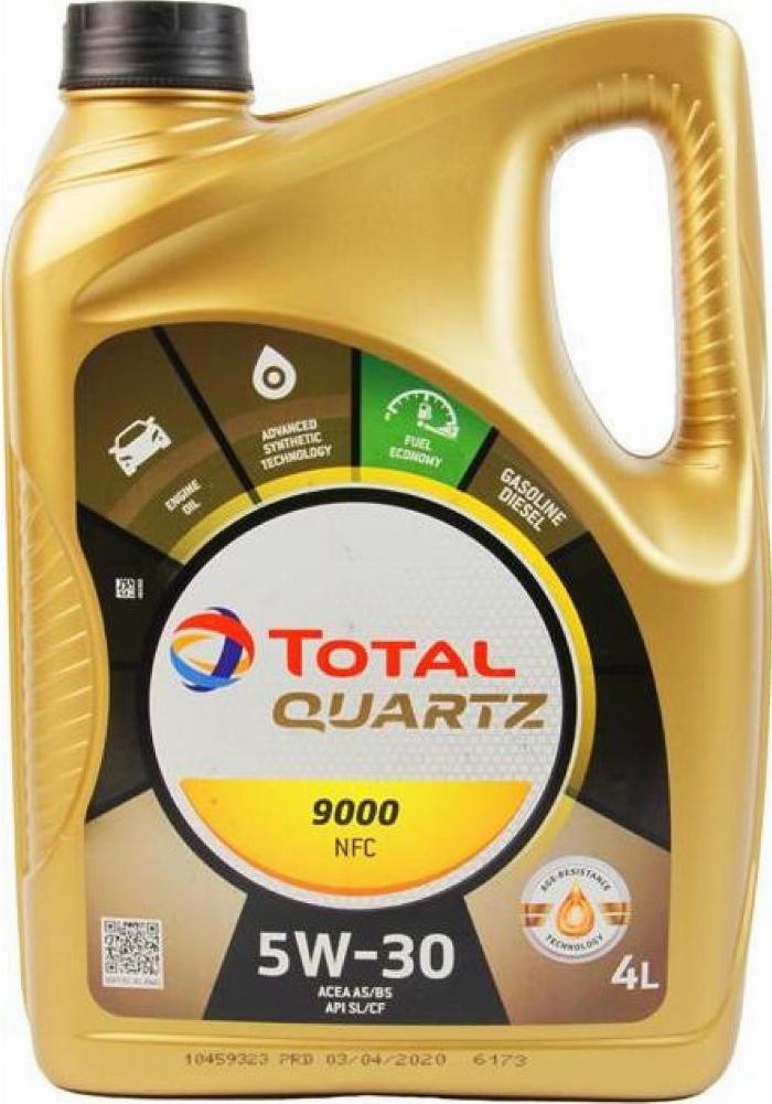 Total QUARTZ9000FUTURENFC4L - Моторное масло avtokuzovplus.com.ua