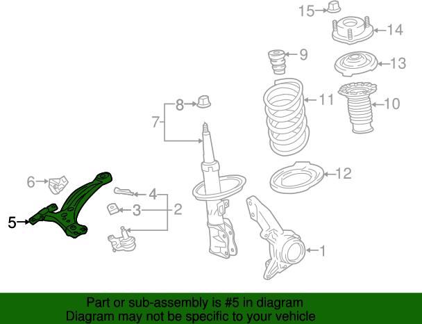 TOYOTA 480690E060 - Рычаг подвески колеса avtokuzovplus.com.ua