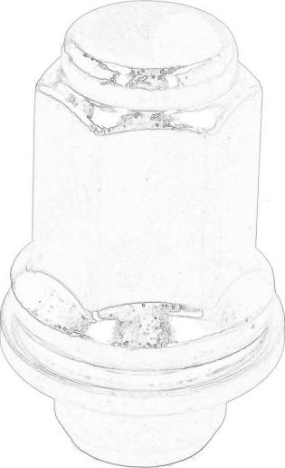 TOYOTA 90942-01033 - Гайка кріплення колеса autocars.com.ua