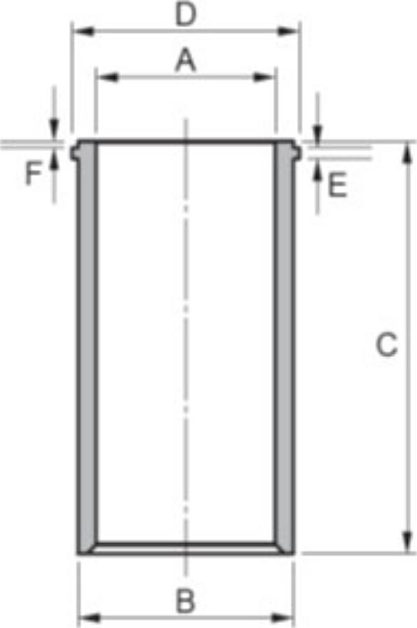 TPR 0710S - Гільза циліндра autocars.com.ua