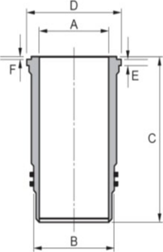 TPR 0522F - Гільза циліндра autocars.com.ua