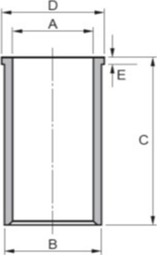 TPR 0306F - Гільза циліндра autocars.com.ua