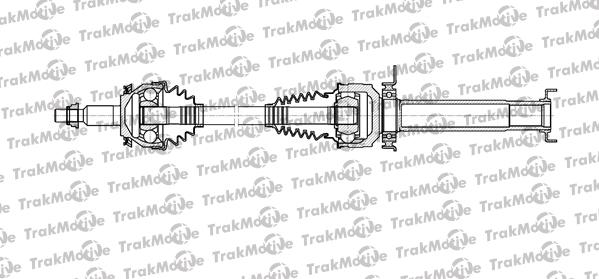 TrakMotive 30-1099 - Приводний вал autocars.com.ua