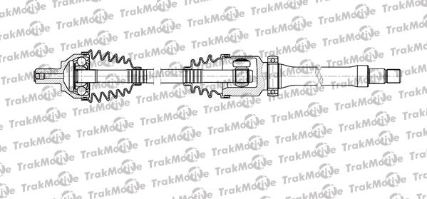 TrakMotive 30-1106 - Приводний вал autocars.com.ua