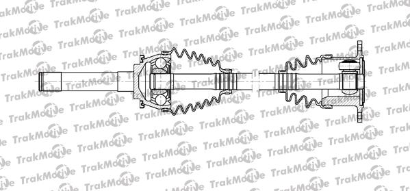 TrakMotive 30-1107 - Приводний вал autocars.com.ua