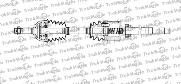 TrakMotive 30-1118 - Приводний вал autocars.com.ua