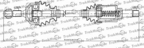 TrakMotive 30-1213 - Приводний вал autocars.com.ua