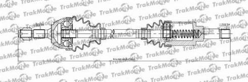 TrakMotive 30-1222 - Приводний вал autocars.com.ua