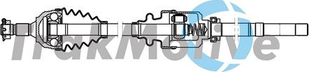 TrakMotive 30-1454 - Приводний вал autocars.com.ua