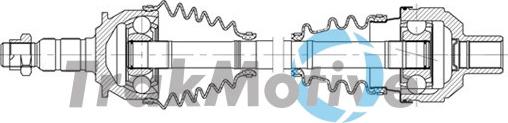 TrakMotive 30-1576 - Приводний вал autocars.com.ua