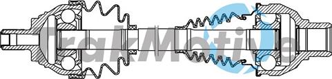 TrakMotive 30-1693 - Приводний вал autocars.com.ua