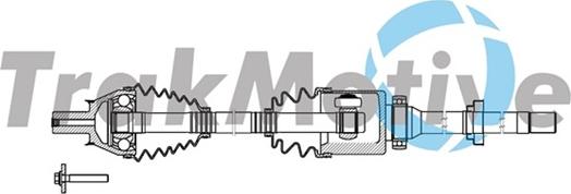 TrakMotive 30-1718 - Приводний вал autocars.com.ua