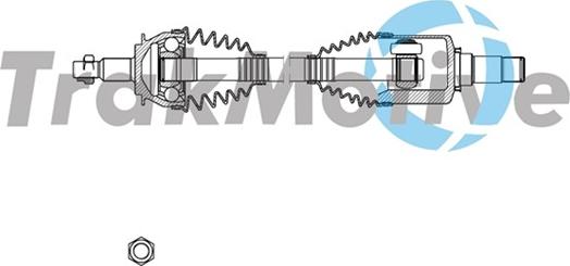 TrakMotive 30-1721 - Приводной вал autodnr.net